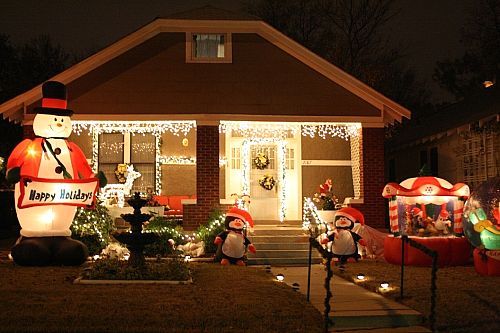 Ideas de navidad para el jardín